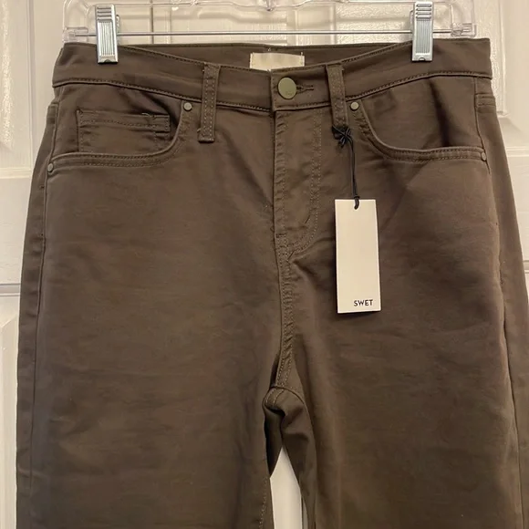 Swet Tailor Men’s Duo Pants, Size 30x32. Army Green. NWT.